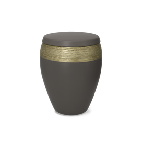 Feuer und Erde Luxor Semi Omega Bio Lehm Urne - 0