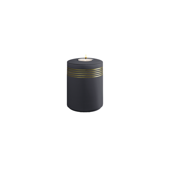 Feuer und Erde Nova Memory Bio Lehm Urne