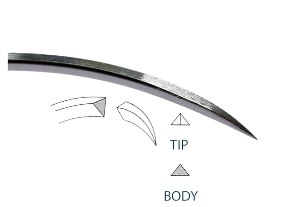 Lavabis Nadel geschlängelt