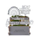 Grabstecker mit Trauerspruch 20er Set mit Display-1