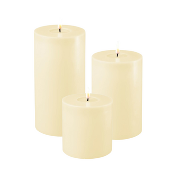 Deluxe Homeart LED Kerzen Set Indoor creme - 0