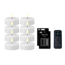 Deluxe Homeart LED Teelicht Kerzen Set Indoor weiß-1