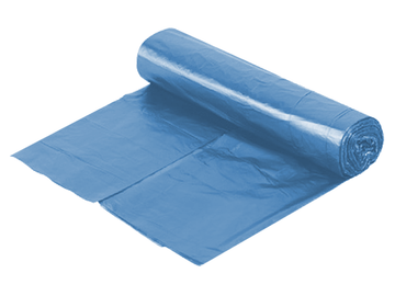 Abfallbeutel blau  120 Ltr. 70 x 100 cm / 25 Stück - 2 Varianten