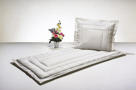 Deckengarnitur Premium Viskose Creme