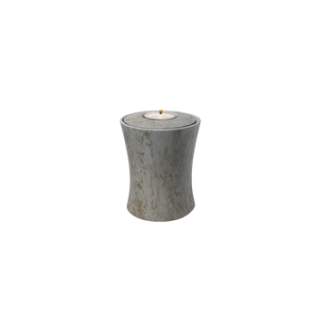 Feuer und Erde Stone Memory Bio Lehm Urne - 0
