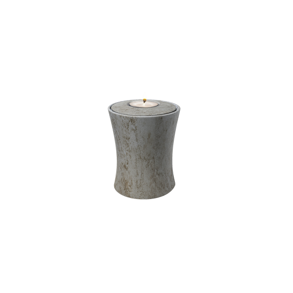 Feuer und Erde Stone Memory Bio Lehm Urne