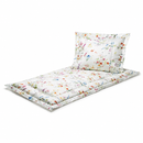 Spalt Deckengarnitur Premium Satin Blümchen-1