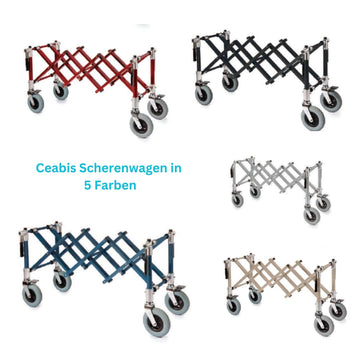 Ceabis Scherenwagen in 5 Farben