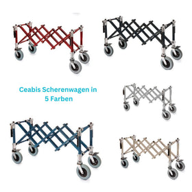 Ceabis Scherenwagen in 5 Farben