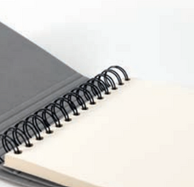 Rössler Kondolenzbuch versteckte Spirale 2 Stück - 0