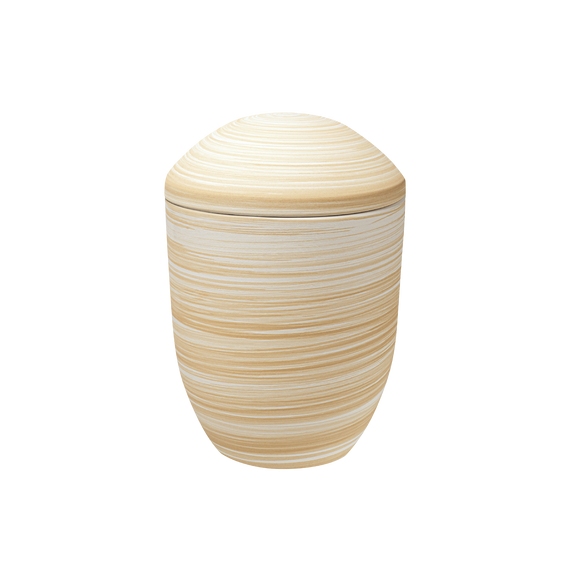 Feuer und Erde Terracotta Bio Lehm Urne