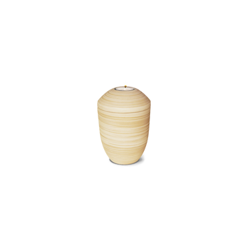 Feuer und Erde Terracotta Memory Bio Lehm Urne
