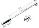 Lavabis Trokar DYNAMIC DELRIN Griff 3/8" x 48,3 cm (19") TP6762-1