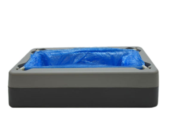 Überschuhspender EASY Box, grau