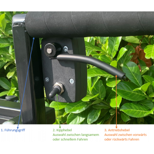 Sargwagen Modell 5550 E mit elektrischem Antrieb