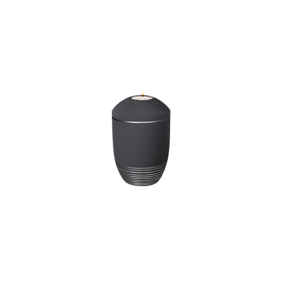 Feuer und Erde Wave Memory Bio Lehm Urne