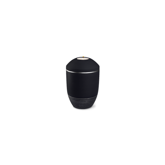 Feuer und Erde Wave Memory Bio Lehm Urne