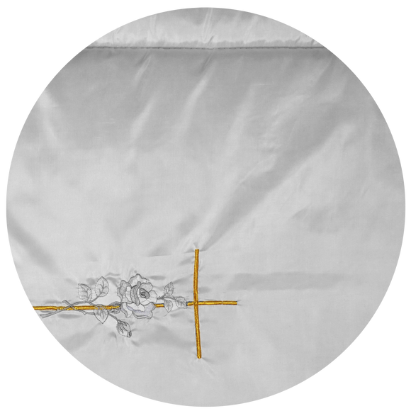 Lavabis Deckengarnitur Kreuz Rose gold