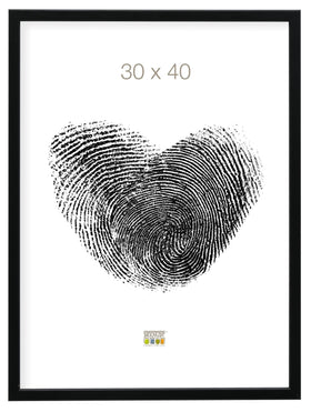 Holzrahmen in Schwarz - 0