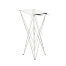 Spider Faltbares Stehpult aus Aluminium und Acrylglas-10