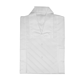 Lavabis Talar Satin mit Einsatz Silberstreifen Herren