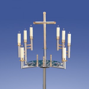 Zimmermann Urnenkandelaber Türkis T15-D11